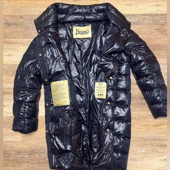 Herno High Shine Coat - Picture 1 of 10